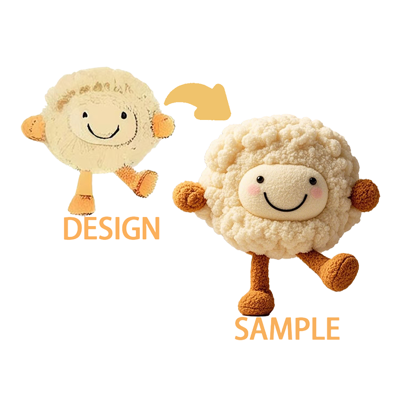 Benutzerdefinierte Plüschschlüsselketten